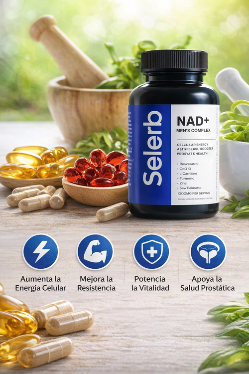 Selerb Paquete de suplementos NAD+ 60 Capsulas