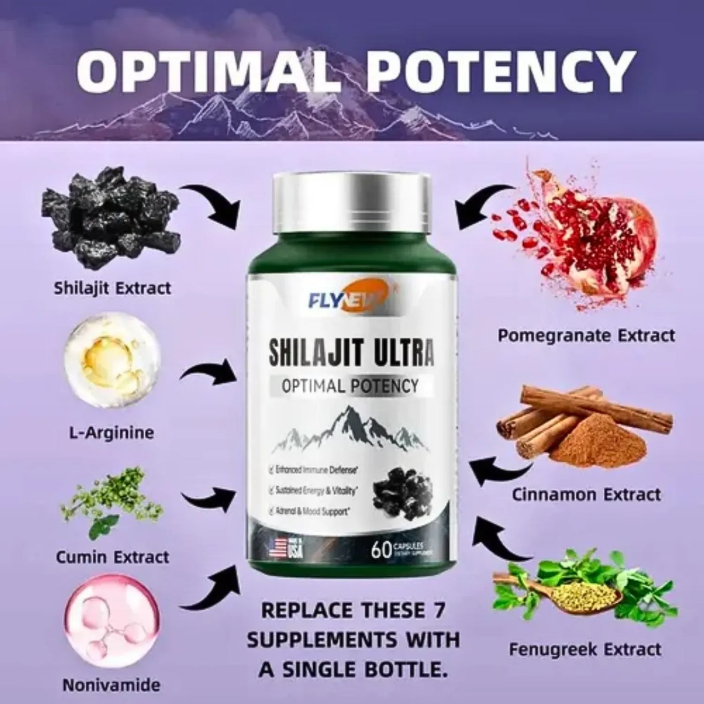 Shilajit Ultra – Potencia, Aumenta Testosterona, Energía y Vitalidad